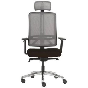 FLEXI BOSS prémium ergonomikus, sokoldalúan személyre szabható cseh gyártmányú irodai forgószék 5 év gyártói garanciával, teherbírás: 130 kg