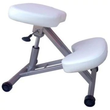 GÁZLIFTES TÉRDEPLŐSZÉK műbőr kárpitozással, gázliftes magasságállítással, teherbírás: 110 kg, garancia: 2 év, beige