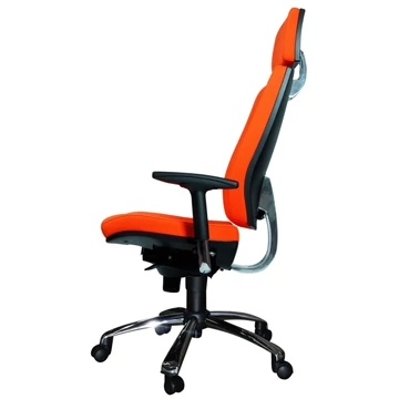GEMINI SYNCRO BOSS ergonomikus irodai forgószék magas kopásállóságú szövet kárpitozással, teherbírás: 120 kg, garancia: 2 év, terrakotta