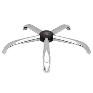 Lábkereszt d.640, krómozott acél, átmérő: 640 mm, görgő csap átmérő 11 mm