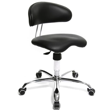 SITNESS 40E egészségügyi munkaszék Body-Balance-Tec® mechanikával, teherbírás: 110 kg, garancia: 3 év, fekete