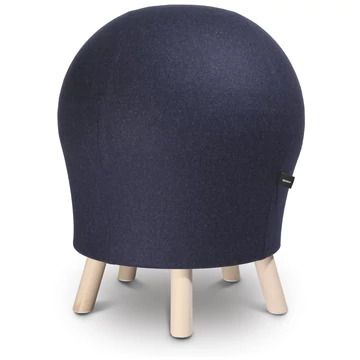 SITNESS 5 ALPINE labdaszék fa lábakkal, teherbírás: 110 kg, garancia: 3 év, sötétszürke