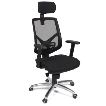 VERTIGO BOSS NET ALU ergonomikus forgószék masszív, alumínium lábszerkezettel, hálós háttámlával, teherbírás: 110 kg, garancia: 2 év