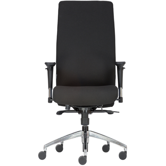 BOSTON H EXTRA EFC ergonomikus forgószék, változtatható keménységű ülőfelülettel, teherbírás: 110 kg, garancia: 5év, fekete