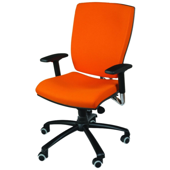 GEMINI SYNCRO OPERATIVO ergonomikus szék magas kopásállóságú szövet kárpitozással, teherbírás: 120 kg, garancia: 2 év, terrakotta