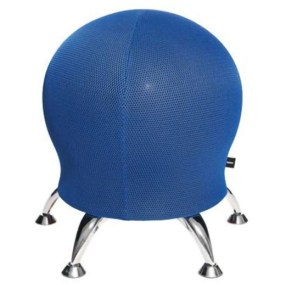 SITNESS 5 labdaszék fém lábakkal, beépített tornalabdával, pumpával, választható színben, teherbírás: 110 kg, garancia: 3 év, sötétkék
