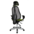 Kép 3/4 - SITNESS 45 prémium ergonomikus forgószék 3D ülésmozgással, Krómozott fém lábcsillaggal, teherbírás: 110 kg, garancia: 3 év, zöld-fekete